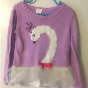 Gymboree Swan Sweater